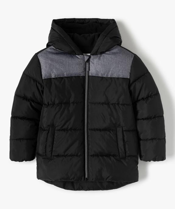 Blouson garçon matelassé doublé polaire vue1 - GEMO 4G GARCON - GEMO