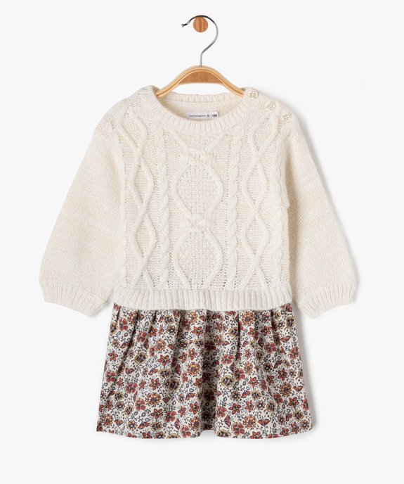 Robe 2 en 1 bébé fille - LuluCastagnette vue2 - LULUCASTAGNETTE - GEMO