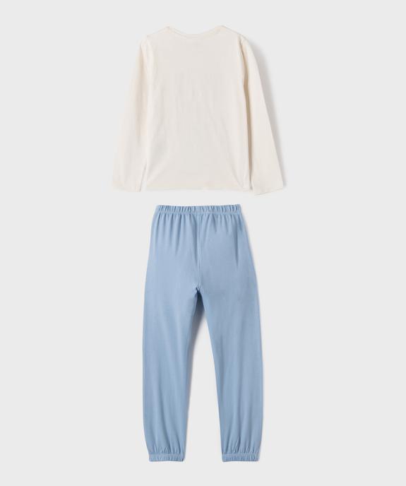 Pyjama en jersey de coton fille - Stitch vue3 - LILO & STITCH - GEMO