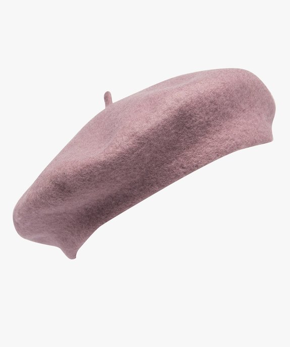Béret femme contenant de la laine vue1 - GEMO (ACCESS) - GEMO