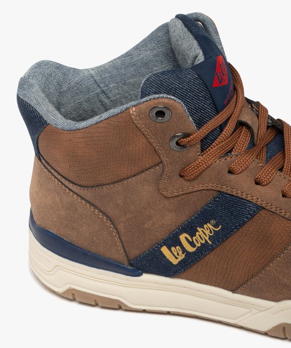 Baskets homme mid-cut avec détails denim - Lee Cooper vue7 - LEE COOPER - GEMO