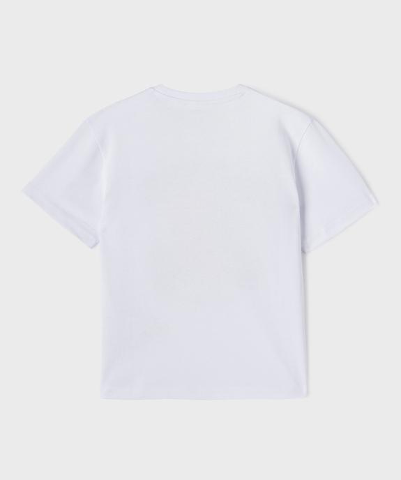 Tee-shirt manches courtes avec motif pieuvre garçon - Skifidol Italian Brainrot vue3 - BRAINROT - GEMO