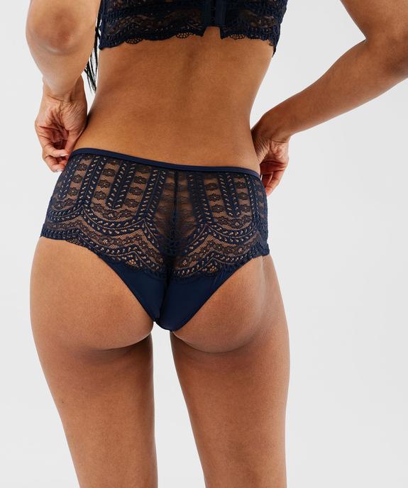 Tanga taille haute femme vue2 - GEMO(HOMWR FEM) - GEMO