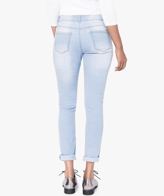 Jean femme slim stretch taille normale vue3 - GEMO (JEAN) - GEMO