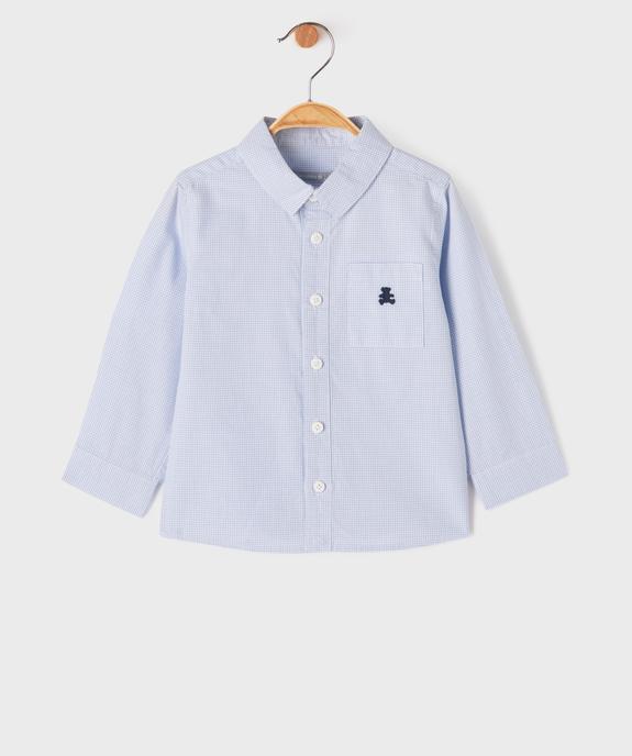 Chemise à carreaux bébé garçon - LuluCastagnette vue1 - LULUCASTAGNETTE - GEMO