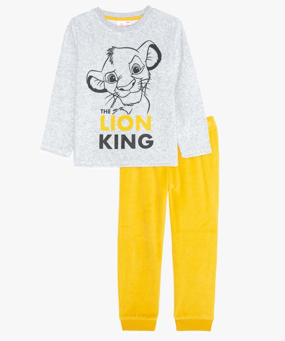 Pyjama garçon en velours imprimé Le Roi Lion - Disney vue1 - ROI LION - GEMO