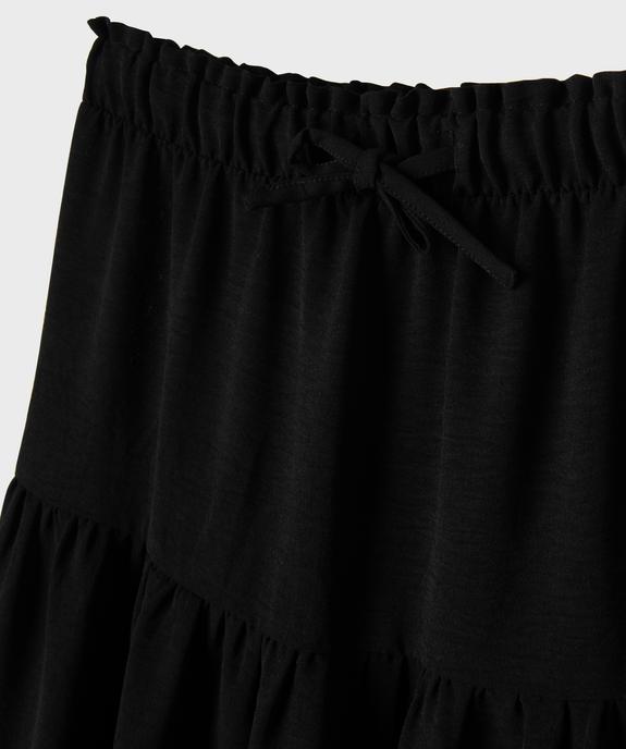 Jupe longue à volant et taille élastiquée fille vue2 - GEMO (JUNIOR) - GEMO