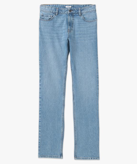 Jean coupe Regular légèrement délavé homme vue4 - GEMO 4G HOMME - GEMO