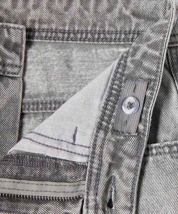 Jean regular en denim délavé garçon vue2 - GEMO 4G GARCON - GEMO