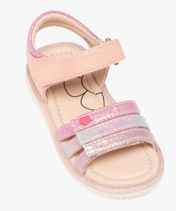 Sandales à brides pailletées fermeture scratch bébé fille - Lovely Wings vue5 - LOVELY WINGS - GEMO