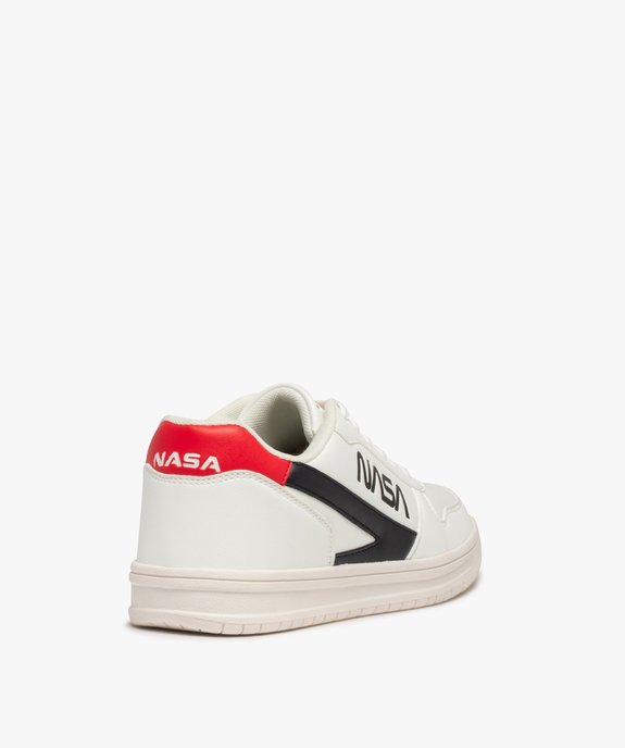 Baskets homme bicolores à lacets – Nasa vue5 - NASA - GEMO
