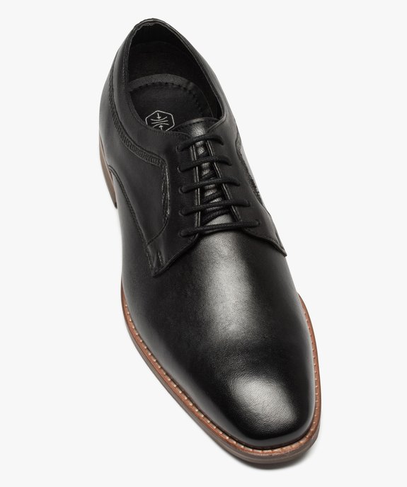 Derbies femme à bride à boucle et semelle crantée vue5 - GEMO(URBAIN) - GEMO