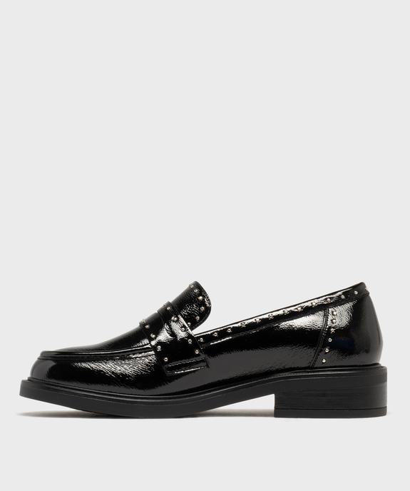 Mocassins vernis à clous femme vue3 - FOLLOW ME - GEMO
