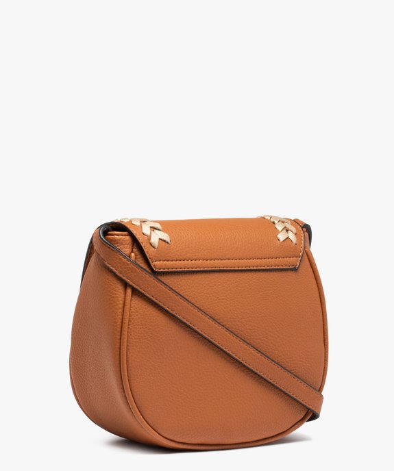 Sac besace à pompon doré vue2 - GEMO (ACCESS) - GEMO