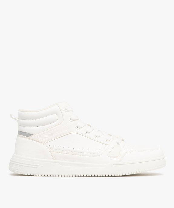 Baskets homme mid-cut à lacets style casual vue2 - 5 MILES - GEMO