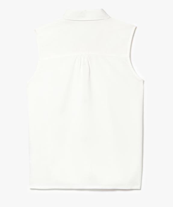 Chemise sans manches nouée vue2 - GEMO (JUNIOR) - GEMO