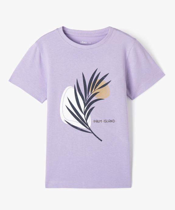 T-shirt manches courtes imprimé garçon vue2 - GEMO 4G GARCON - GEMO