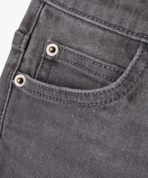 Bermuda garçon en jean vue3 - GEMO (ENFANT) - GEMO