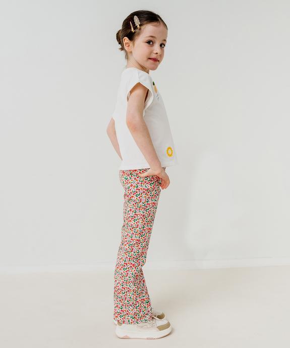 Legging flare fille vue6 - GEMO 4G FILLE - GEMO