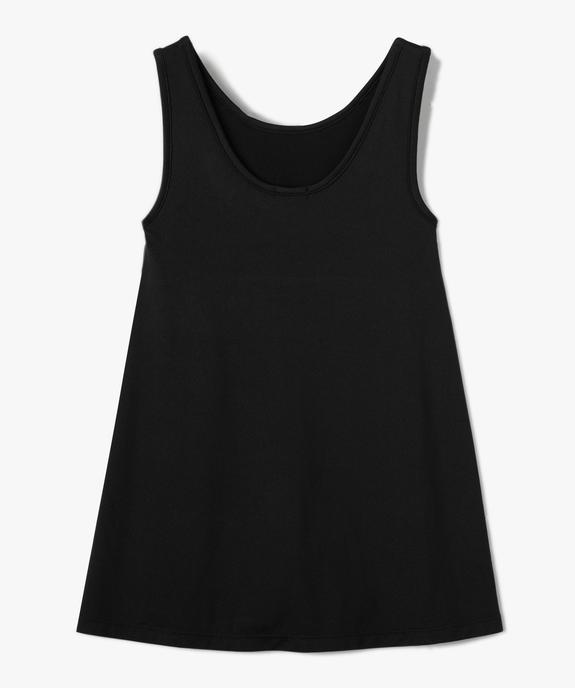 Robe fille avec combishort intégré en microfibre vue4 - GEMO (ENFANT) - GEMO