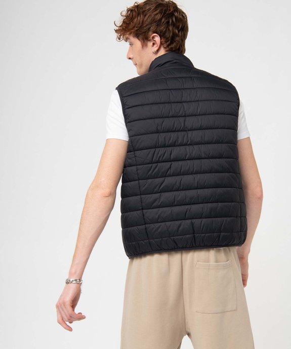 Doudoune homme sans manches avec col montant vue3 - GEMO 4G HOMME - GEMO