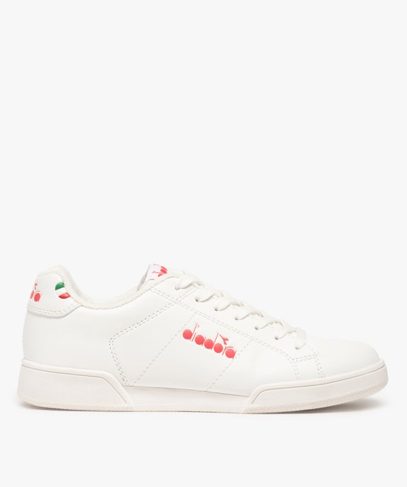 Basket femme avec inscriptions colorées - Diadora vue1 - DIADORA - GEMO