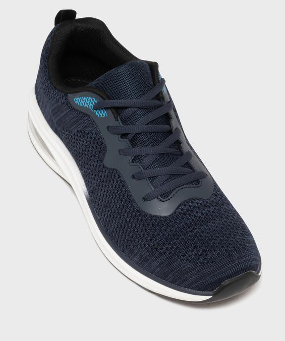 Baskets de running légères en mesh homme - 5 Miles vue6 - 5 MILES - GEMO