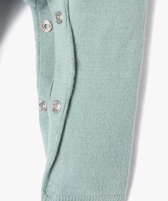 Ensemble bébé 2 pièces : salopette en maille + body à manches longues - LuluCastagnette vue3 - LULUCASTAGNETTE - GEMO