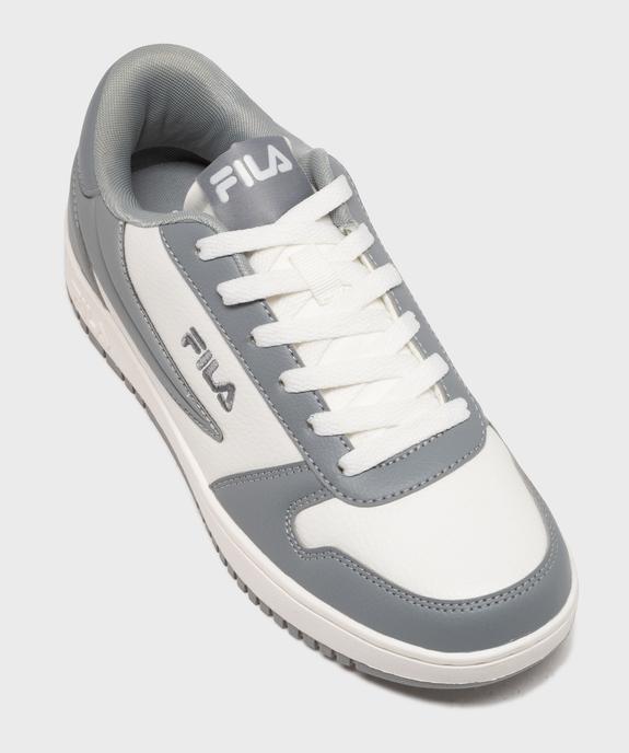 Baskets basses bicolores à lacets garçon - Fila vue5 - FILA - GEMO