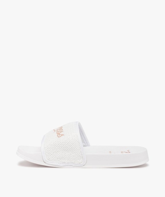 Mules de piscine fille ornées de sequins – Airness vue3 - AIRNESS - GEMO
