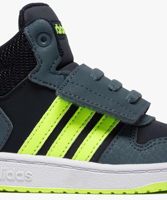Baskets bébé garçon semi-montantes – Adidas Hoops Mid vue6 - ADIDAS - GEMO
