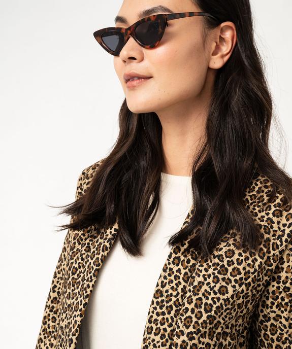 Veste matelassée à motif animalier femme vue6 - GEMO 4G FEMME - GEMO