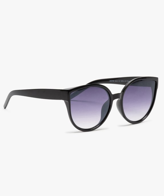 Lunettes de soleil femme forme papillon à grands verres vue1 - GEMO (ACCESS) - GEMO