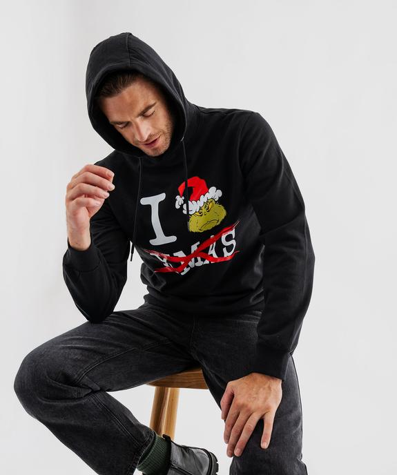 Sweat de Noël imprimé homme - Le Grinch vue1 - THE GRINCH - GEMO