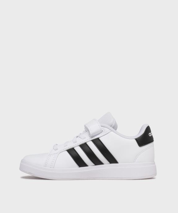 Baskets Grand Court 2.0 enfant - Adidas vue3 - ADIDAS - GEMO