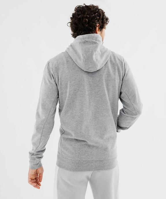 Sweat zippé à capuche avec inscriptions homme - Tokyo Laundry vue7 - TOKYO LAUNDRY - GEMO