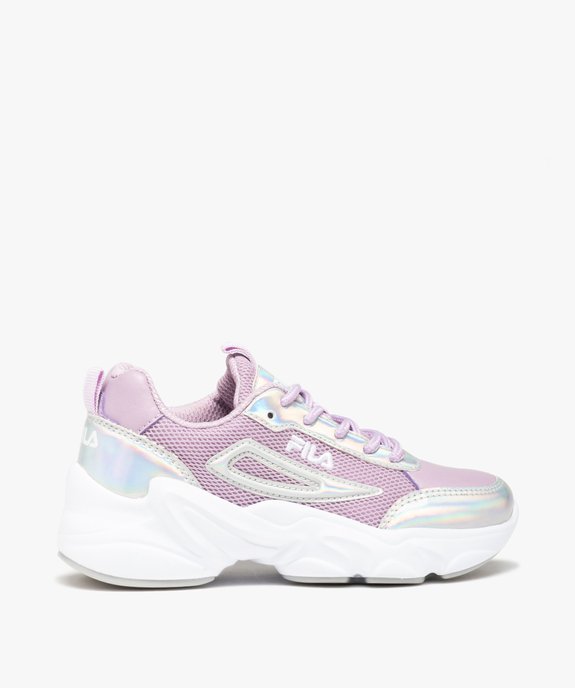 Baskets fille running en mesh et matière irisée – Fila Felice vue1 - FILA - GEMO