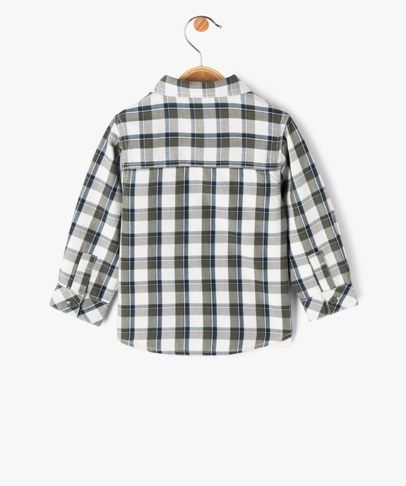 Ensemble chemise + tee-shirt manches longues bébé garçon - LuluCastagnette vue4 - LULUCASTAGNETTE - GEMO