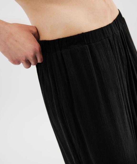 Pantalon de plage femme ouvert sur l’avant vue7 - GEMO 4G FEMME - GEMO