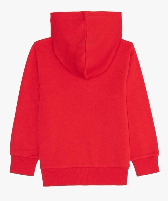 Sweat zippé et molletonné à capuche garçon vue2 - GEMO (ENFANT) - GEMO