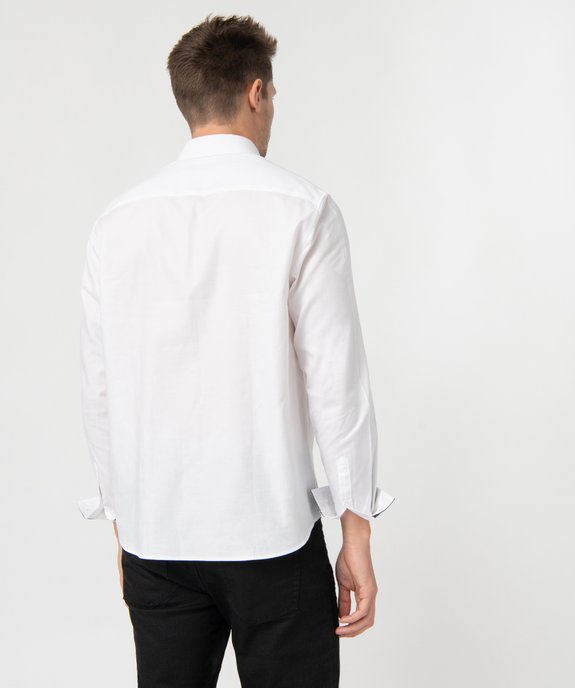 Chemise homme en maille texturée vue3 - GEMO (HOMME) - GEMO