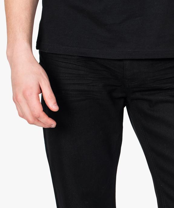 Jean homme regular 5 poches longueur L32 vue2 - GEMO (HOMME) - GEMO