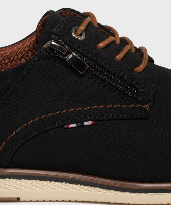 Derbies décontractés fermeture lacets et zip homme - Mario Baldano vue7 - MARIO BALDANO - GEMO