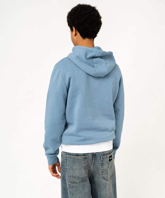 Sweat à capuche avec motif homme vue3 - GEMO (HOMME) - GEMO