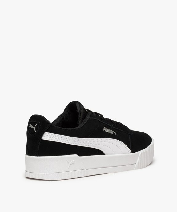 Baskets femme bicolores dessus cuir avec semelle épaisse– Puma vue4 - PUMA - GEMO