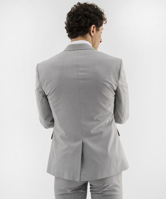 Veste de costume coupe droite en matière extensible homme vue3 - GEMO 4G HOMME - GEMO