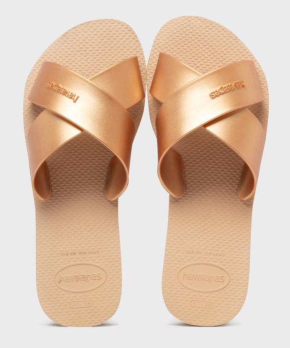 Sandales à brides croisées Aqua Slide femme - Havaianas vue1 - HAVAIANAS - GEMO