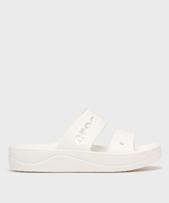 Mules de piscine femme à double brides perforées - Crocs vue1 - CROCS - GEMO
