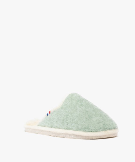 Chaussons mules doublés laine femme vue2 - GEMO(HOMWR FEM) - GEMO