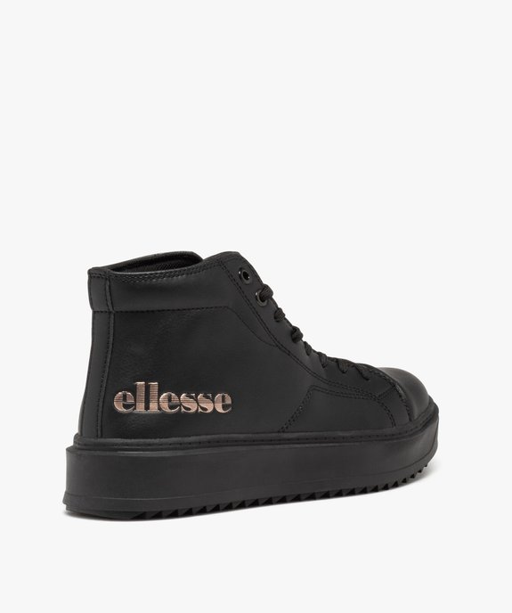 Baskets femme mid-cut unies à lacets - Ellesse vue4 - ELLESSE - GEMO